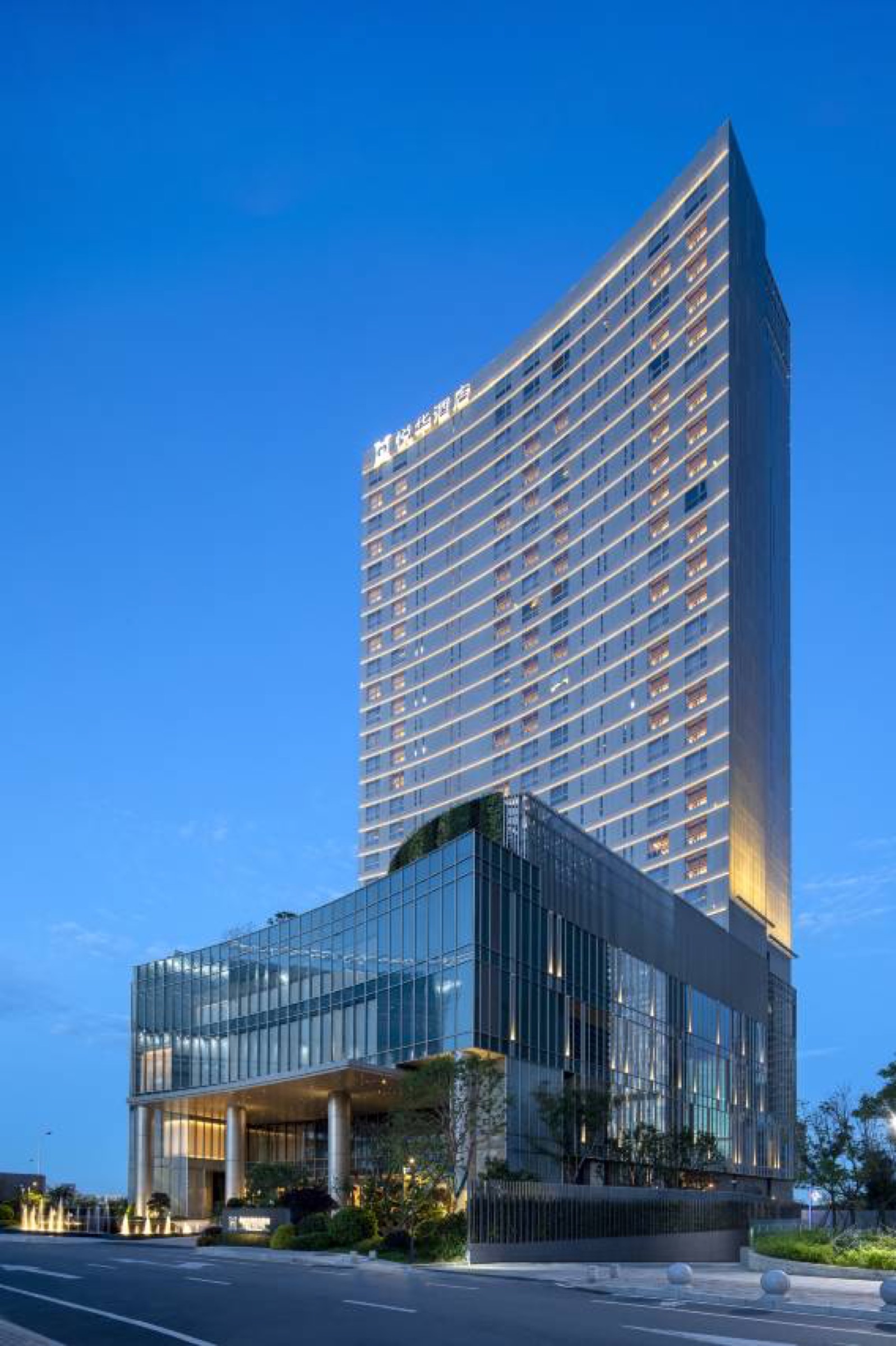 Exterior of C&D Hotel Donghai Quanzhou